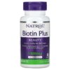 Thực phẩm chức năng Natrol Biotin Plus Extra Strength 5.000 mcg 60 Tablets 047469071417