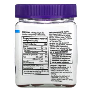 Thực phẩm bổ sung Natrol Cognium Complete Fruit Punch 50 Gummies 047469077761