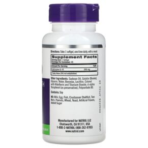 Thực phẩm bổ sung Natrol CoQ-10 200 mg 45 Softgels 047469042615