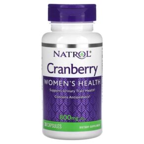 Thực phẩm chức năng Natrol Cranberry 400 mg 30 Capsules 047469160333