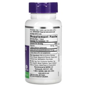 Thực phẩm bổ sung Natrol DHEA 25 mg 180 Tablets 047469161156