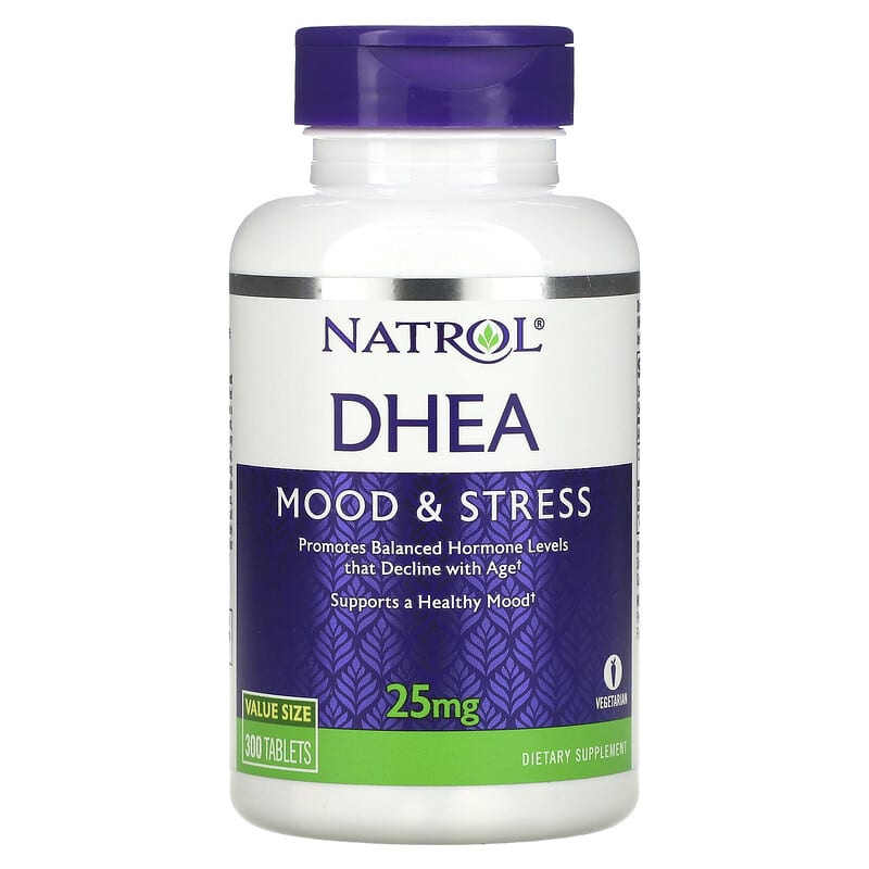 Natrol DHEA 25 mg 300 Tablets 8 Thực phẩm chức năng Natrol DHEA 25 mg 300 Tablets 047469161071