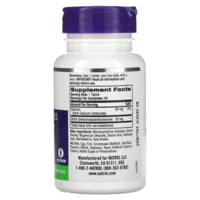 Thực phẩm bổ sung Natrol DHEA 25 mg 90 Tablets 047469005979
