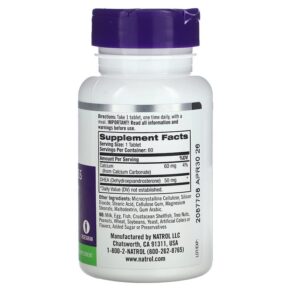 Thực phẩm bổ sung Natrol DHEA 50 mg 60 Tablets 047469161064