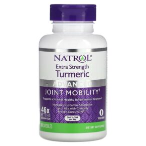 Thực phẩm chức năng Natrol Extra Strength Turmeric Advanced 60 Capsules 047469071462