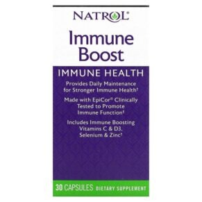 Thực phẩm chức năng Natrol Immune Boost 30 Capsules 047469057442