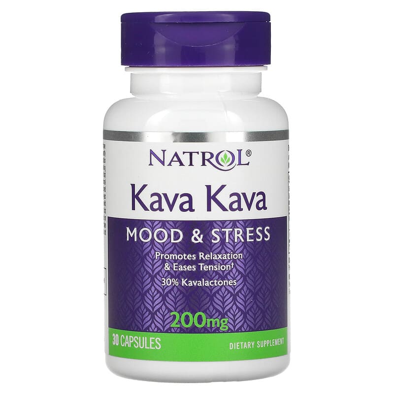 Natrol Kava Kava 200 mg 30 Capsules 8 Thực phẩm chức năng Natrol Kava Kava 200 mg 30 Capsules 047469009496