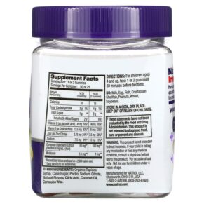 Thực phẩm bổ sung Natrol Kids Sleep + Immune Health Berry 50 Gummies 047469077822