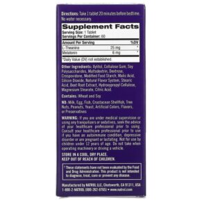 Natrol Melatonin Calm Sleep Fast Dissolve Strawberry 60 Tablets 3 Thực phẩm bổ sung Natrol Melatonin Calm Sleep Fast Dissolve Strawberry 60 Tablets 047469060466