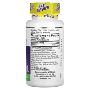 Natrol Melatonin Fast Dissolve Strawberry 1 mg 90 Tablets 3 Thực phẩm bổ sung Natrol Melatonin Fast Dissolve Strawberry 1 mg 90 Tablets 047469063245