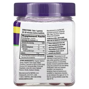 Thực phẩm bổ sung Natrol Melatonin Max Sleep Blueberry 10 mg 50 Gummies 047469078812