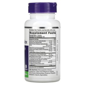 Natrol Memory Complex Brain Health 60 Tablets 3 Thực phẩm bổ sung Natrol Memory Complex Brain Health 60 Tablets 047469077976