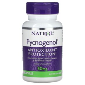 Thực phẩm chức năng Natrol Pycnogenol 50 mg 60 Capsules 047469005139
