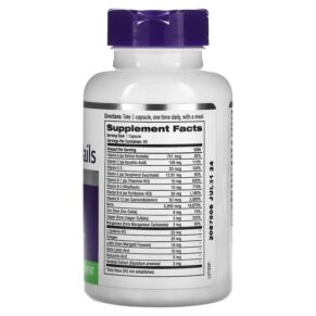 Thực phẩm bổ sung Natrol Skin Hair & Nails Advanced Beauty 60 Capsules 047469071400
