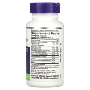 Thực phẩm bổ sung Natrol Stress & Anxiety Formula 90 Capsules 047469005207
