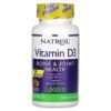 Thực phẩm chức năng Natrol Vitamin D3 Bone & Joint Health Strawberry 2.000 IU 90 Tablets 047469058890