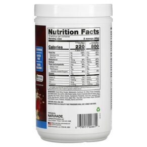 Naturade Weight Gain Vanilla 1.3 lbs (576 g) 3 Thực phẩm bổ sung Naturade Weight Gain Vanilla 1.3 lbs (576 g) 079911026614
