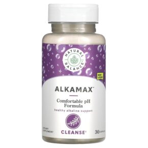Thực phẩm chức năng Natural Balance AlkaMax Alkaline Booster 30 Capsules 047868726451