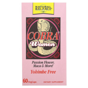 Thực phẩm chức năng Natural Balance Cobra Women 60 VegCaps 047868519701