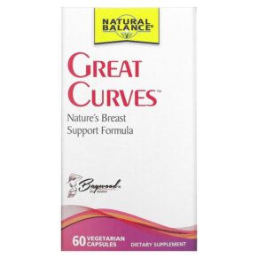 Thực phẩm chức năng Natural Balance Great Curves 60 Vegetarian Capsules 047868844063