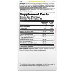 Thực phẩm bổ sung Natural Balance Great Legs Ultra Enhanced Vein Formula 60 Veg Caps 047868774322