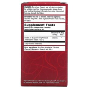 Thực phẩm bổ sung Natural Balance Long Jack PowerMax 200 60 Vegetarian Capsules 047868894129