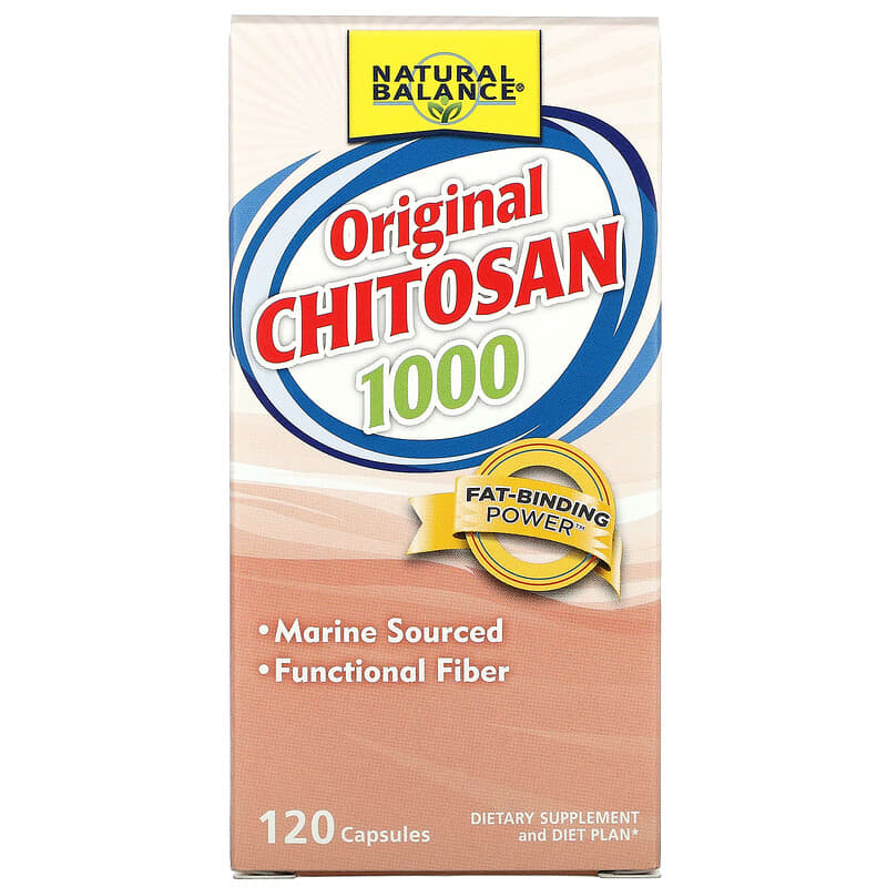 Natural Balance Original Chitosan 250 mg 120 Capsules 8 Thực phẩm chức năng Natural Balance Original Chitosan 250 mg 120 Capsules 047868212602