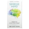 Thực phẩm chức năng Natural Factors 3 Brains Serene Mind 120 Vegetarian Capsules 068958030579