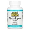 Thực phẩm chức năng Natural Factors Alpha-Lipoic Acid 400 mg 60 Capsules 068958021010