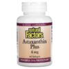 Thực phẩm chức năng Natural Factors Astaxanthin Plus 4 mg 60 Softgels 068958010137