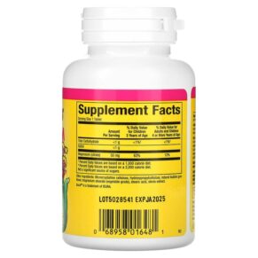 Thực phẩm bổ sung Natural Factors Big Friends Magnesium Citrate Bubble Gum 50 mg 60 Chewable Tablets 068958016481