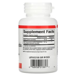 Thực phẩm bổ sung Natural Factors Bioactive Quercetin EMIQ 50 mg 60 Vegetarian Capsule 068958013817