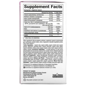 Natural Factors BioCoenzymated Active B Complex 60 Vegetarian Capsules 3 Thực phẩm bổ sung Natural Factors BioCoenzymated Active B Complex 60 Vegetarian Capsules 068958011325