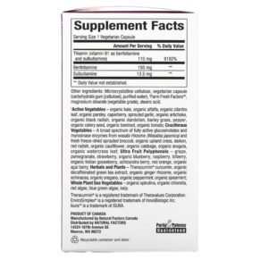Thực phẩm bổ sung Natural Factors BioCoenzymated B1 Benfotiamine Plus Sulbutiamine 150 mg 30 Vegetarian Capsules 068958012483