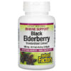 Thực phẩm chức năng Natural Factors Black Elderberry 100 mg 60 Fast-Acting Softgels 068958047065