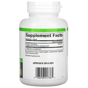 Thực phẩm bổ sung Natural Factors Bromelain 500 mg 180 Capsules 068958017365