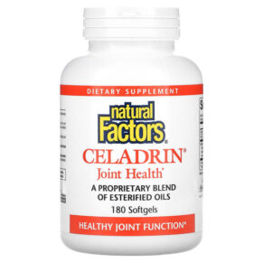 Thực phẩm chức năng Natural Factors Celadrin Joint Health 180 Softgels 068958268217