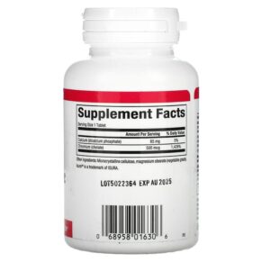 Thực phẩm bổ sung Natural Factors Chromium GTF Chelate 500 mcg 90 Tablets 068958016306