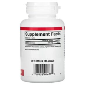 Thực phẩm bổ sung Natural Factors Chromium Picolinate 500 mcg 90 Tablets 068958016375