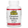 Thực phẩm chức năng Natural Factors Chromium Picolinate 500 mcg 90 Tablets 068958016375