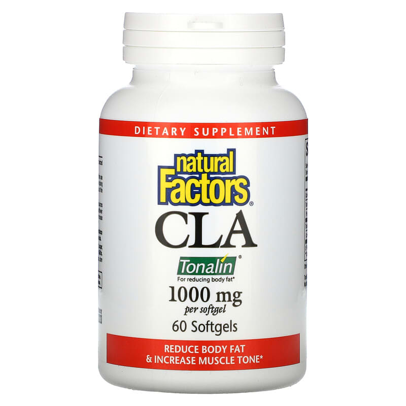 Natural Factors CLA 1.000 mg 60 Softgels 8 Thực phẩm chức năng Natural Factors CLA 1.000 mg 60 Softgels 068958020457
