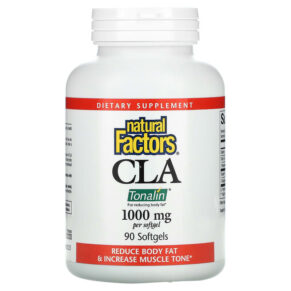Thực phẩm chức năng Natural Factors CLA 1.000 mg 90 Softgels 068958020464