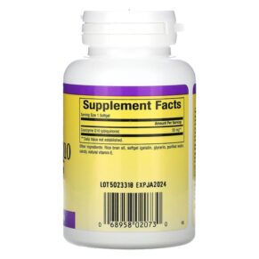 Natural Factors Coenzyme Q10 50 mg 60 Softgels 3 Thực phẩm bổ sung Natural Factors Coenzyme Q10 50 mg 60 Softgels 068958020730