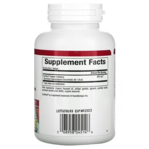 Natural Factors CranRich Super Strength Cranberry Concentrate 500 mg 90 Softgels 3 Thực phẩm bổ sung Natural Factors CranRich Super Strength Cranberry Concentrate 500 mg 90 Softgels 068958045146
