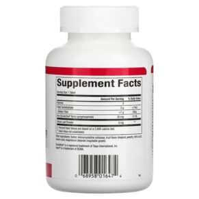 Thực phẩm bổ sung Natural Factors Easy Iron 20 mg 60 Chewable Tablets 068958016474