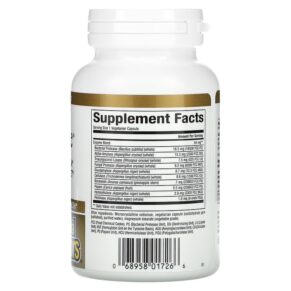 Thực phẩm bổ sung Natural Factors Extra Strength ClenZyme 90 Vegetarian Capsules 068958017266