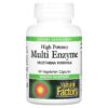 Thực phẩm chức năng Natural Factors High Potency Multi Enzyme 60 Vegetarian Capsules 068958017457