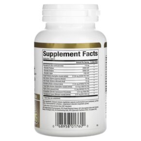 Thực phẩm bổ sung Natural Factors Keto Paleo MacroGest 60 Delayed Release Capsules 068958017600