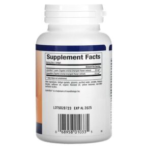 Thực phẩm bổ sung Natural Factors Lutein 20 mg 120 Softgels 068958010335