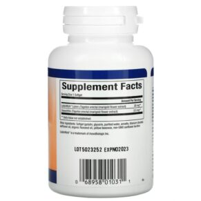 Thực phẩm bổ sung Natural Factors Lutein 20 mg 30 Softgels 068958010311